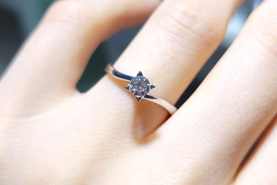 2.El Pırlanta 0,25 Karat Tektaş Yüzük X006864