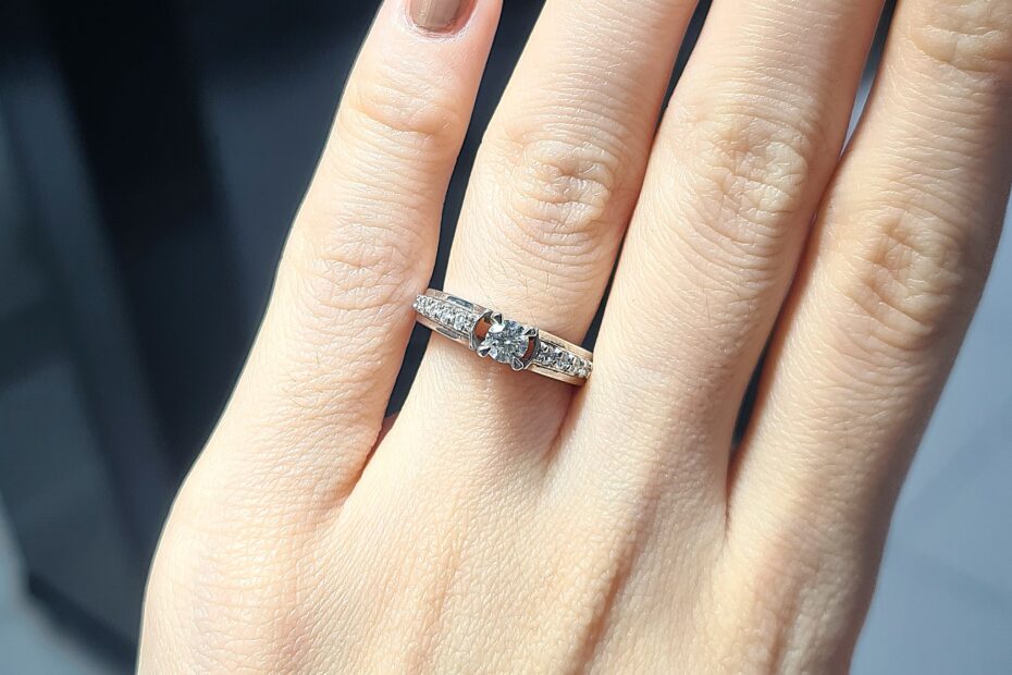 2.El Pırlanta 0,25 Karat Tektaş Yüzük X007109