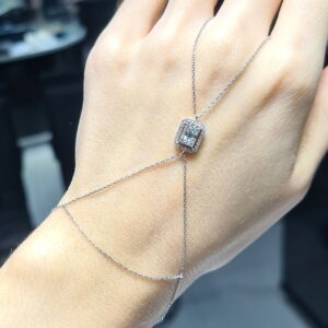 2.El Pırlanta 0,32 Karat Baget Şahmeran X007144