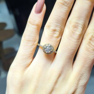 2.El Pırlanta 0,34 Karat Yüzük X007213