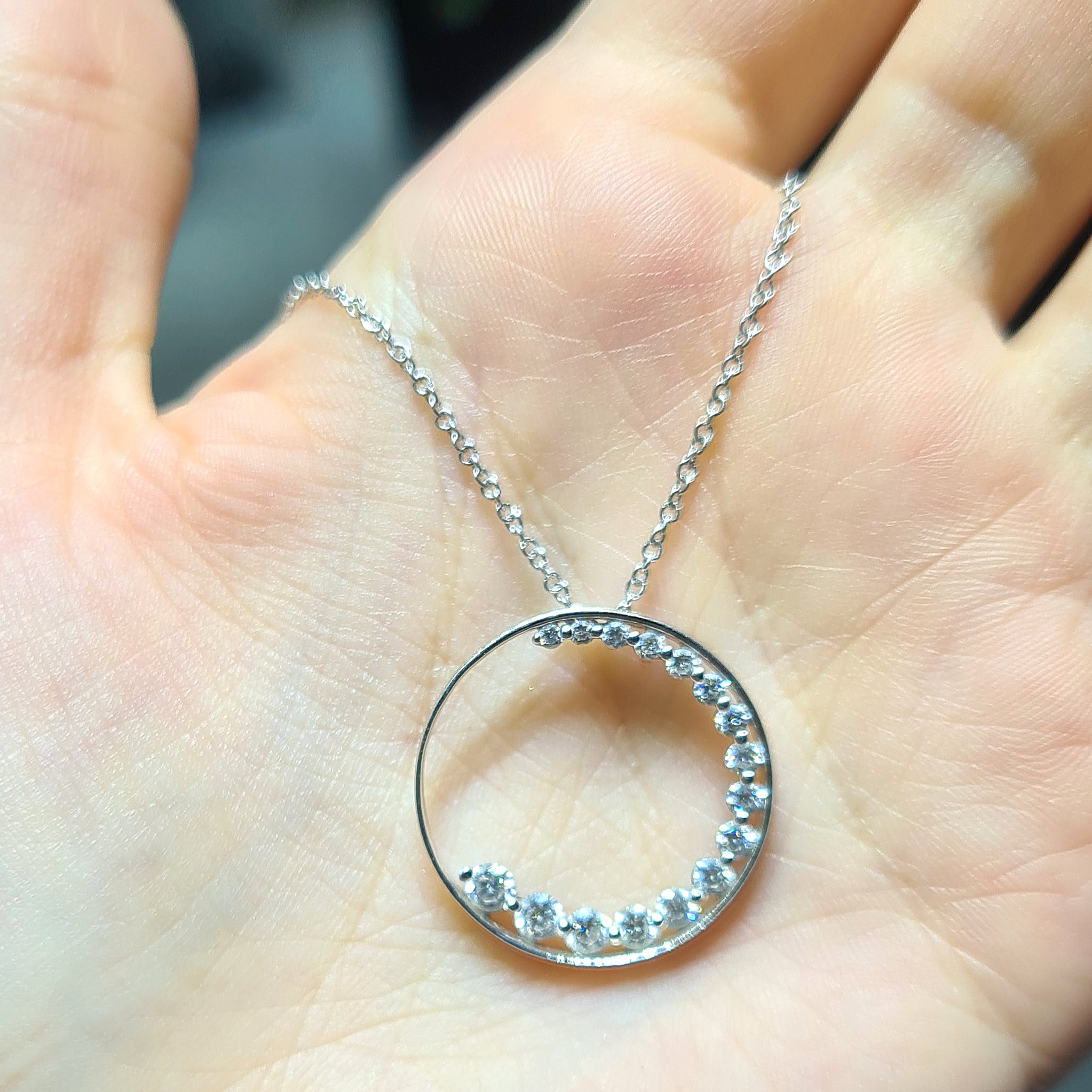 2.El Pırlanta 0,70 Karat Kolye X007078