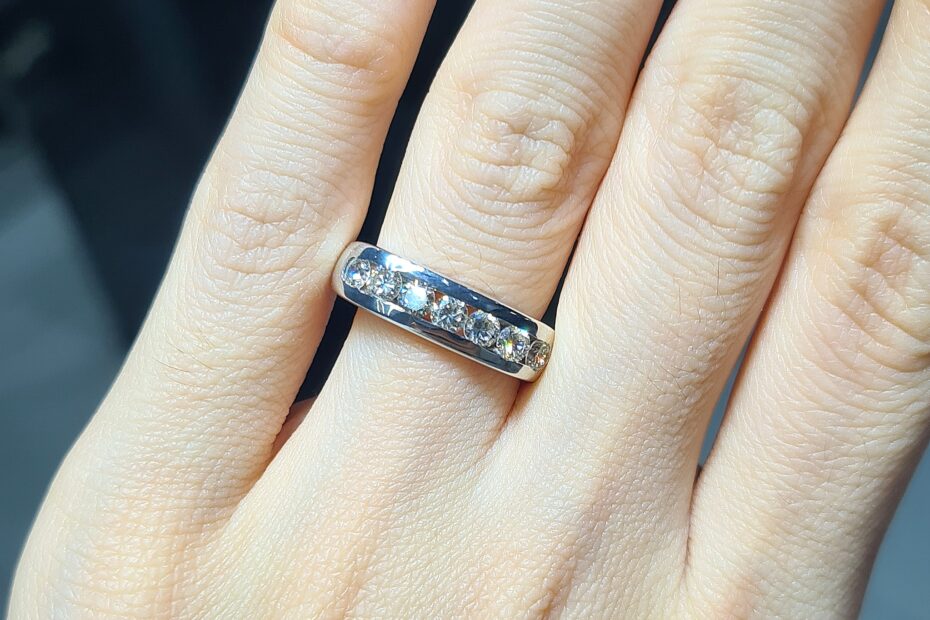 2.El Pırlanta 0,80 Karat 6 Taş Yüzük X007149