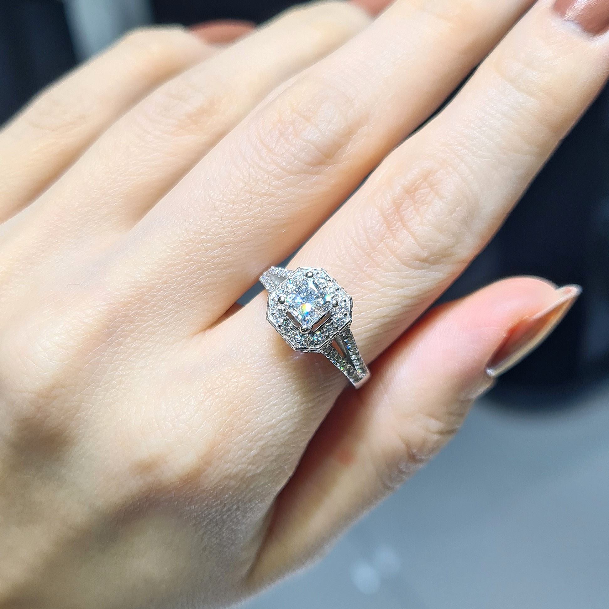 2.El Pırlanta 1,10 Karat GIA Sertifikalı (Kopyalı) Yüzük X007152