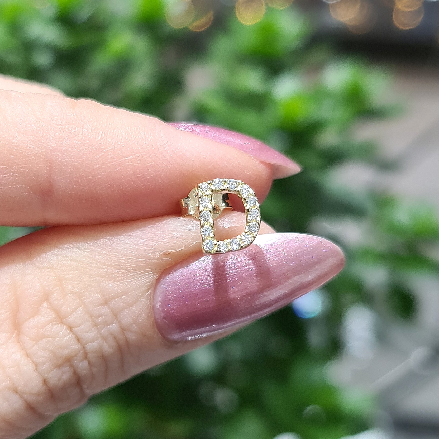 2.El Pırlanta 0,09 Karat D Harf Küpe X007391