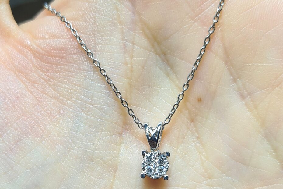 2.El Pırlanta 0,10 Karat Coronet Kolye X006318