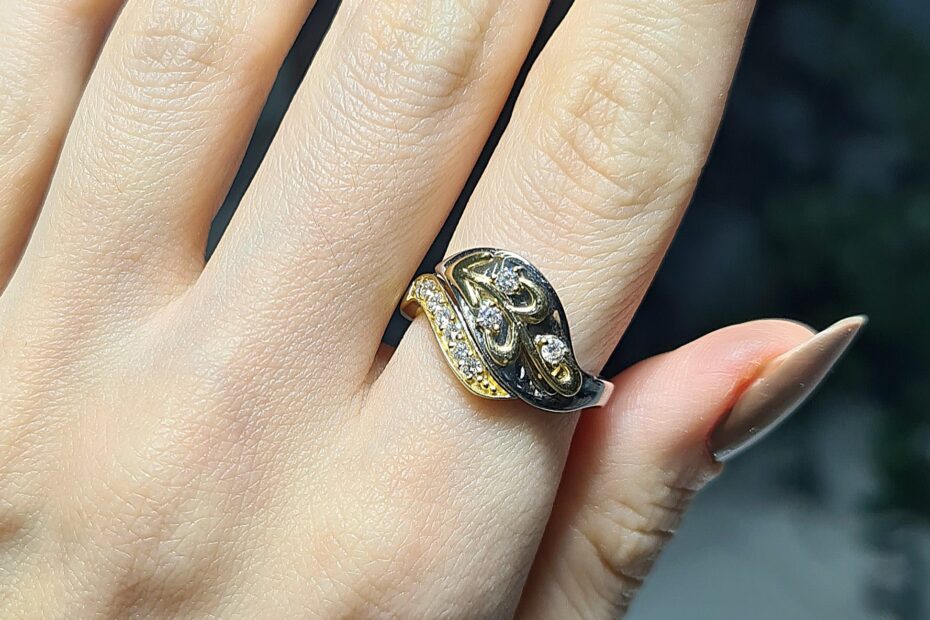 2.El Pırlanta 0,15 Karat Yüzük X007197