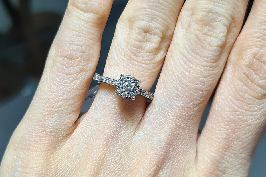 2.El Pırlanta 0,25 Karat Coronet Yüzük X007060