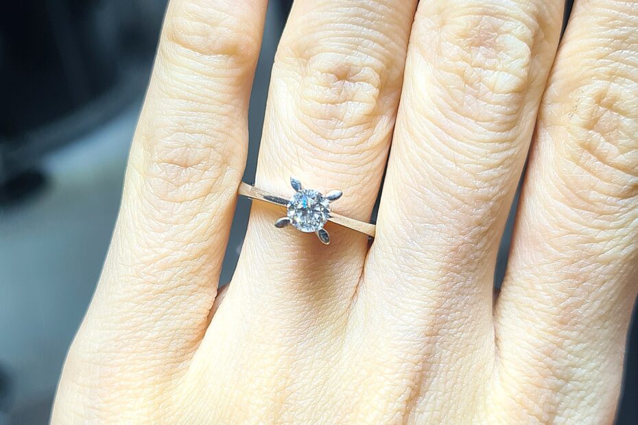 2.El Pırlanta 0,50 Karat Tektaş Yüzük X007313