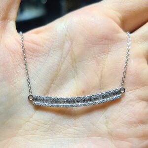 2.El Pırlanta 0,60 Karat Baget Kolye X007310