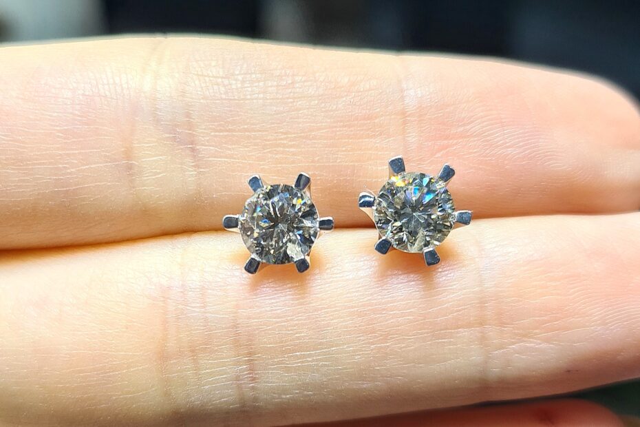 2.El Pırlanta 2,06 Karat Tektaş Küpe X007280