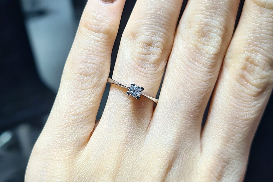 2.El Pırlanta 0,19 Karat Tektaş Yüzük X007431