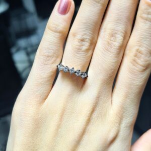 2.El Pırlanta 0,30 Karat Beştaş Yüzük X007486