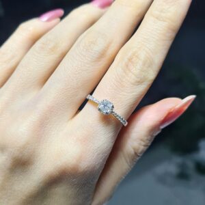 2.El Pırlanta 0,42 Karat Tektaş Yüzük X007378