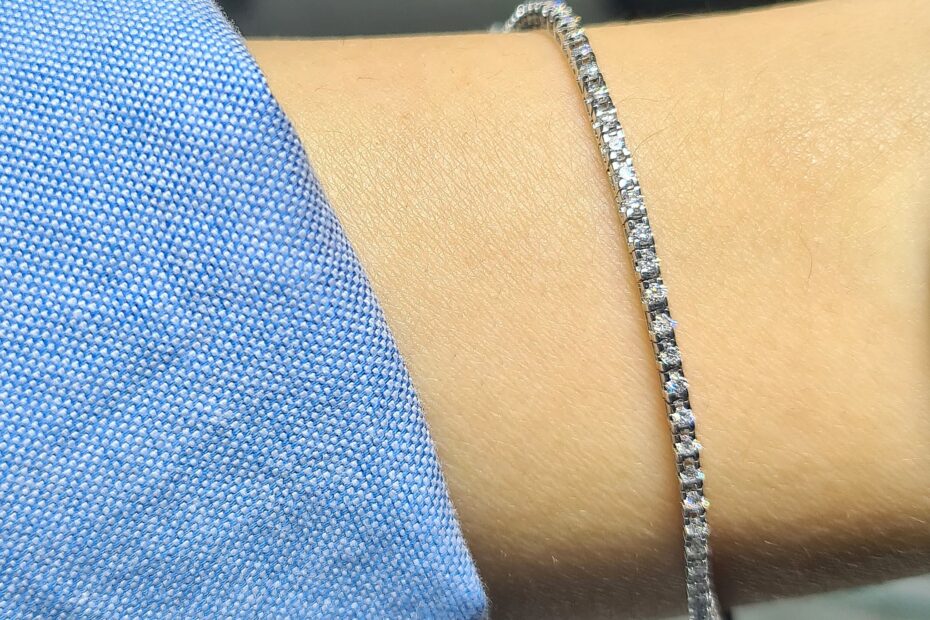 2.El Pırlanta 0,76 Karat Suyolu Bileklik X007521