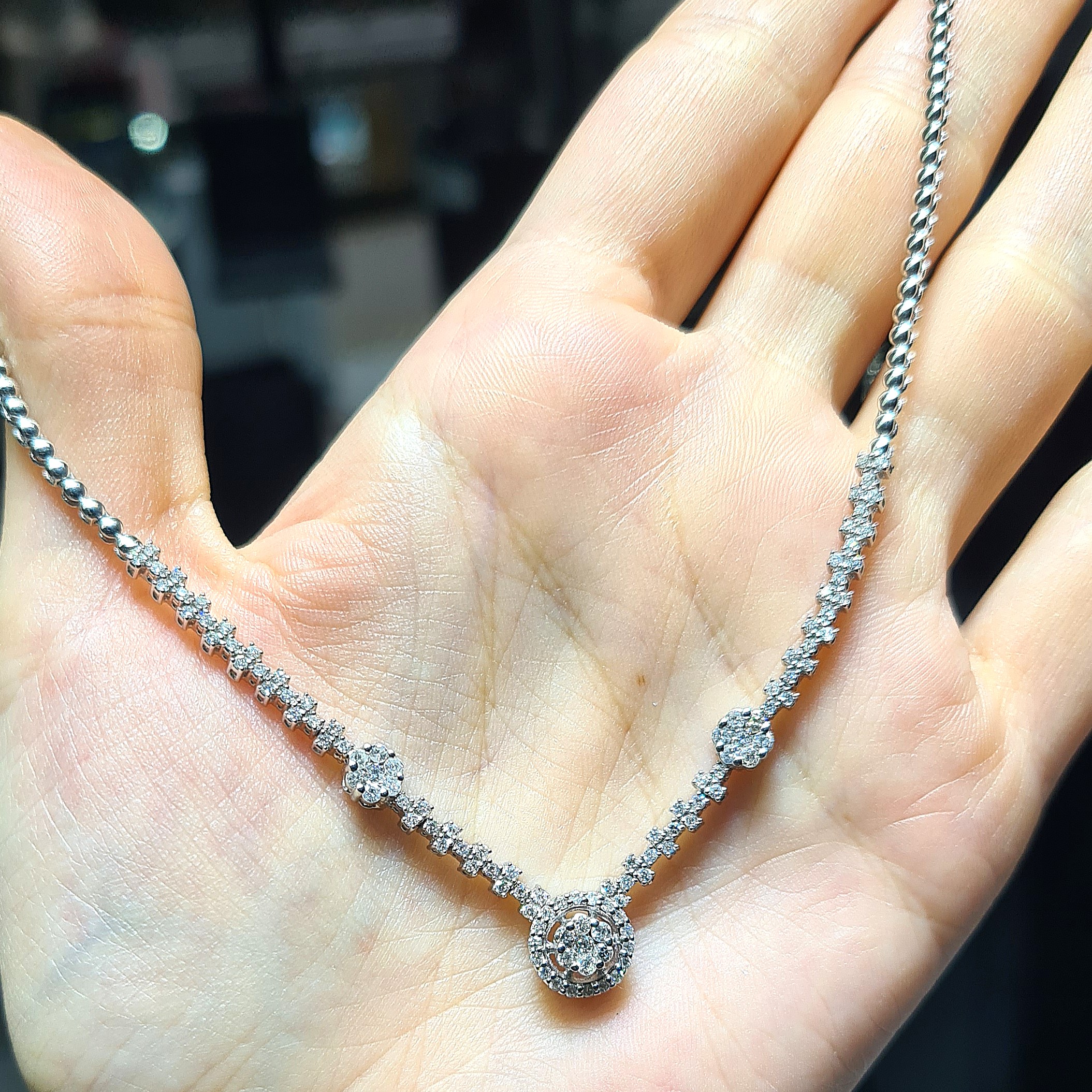 2.El Pırlanta 1,08 Karat Gerdanlık X007435