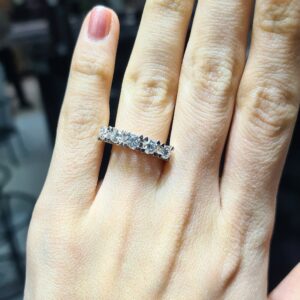 2.El Pırlanta 1,29 Karat Beştaş Yüzük X007526