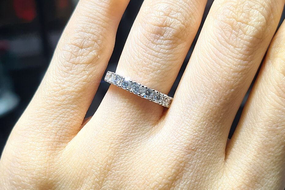 2.El Pırlanta 1,65 Karat HRD Sertifikalı Tamtur Yüzük X007481