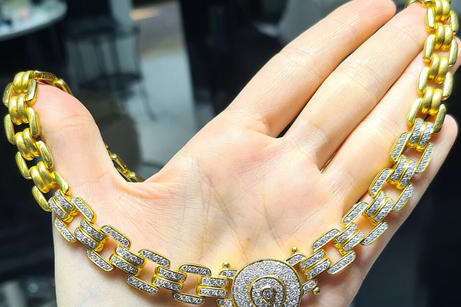 2.El Pırlanta 3,70 Karat Gerdanlık ALM1194