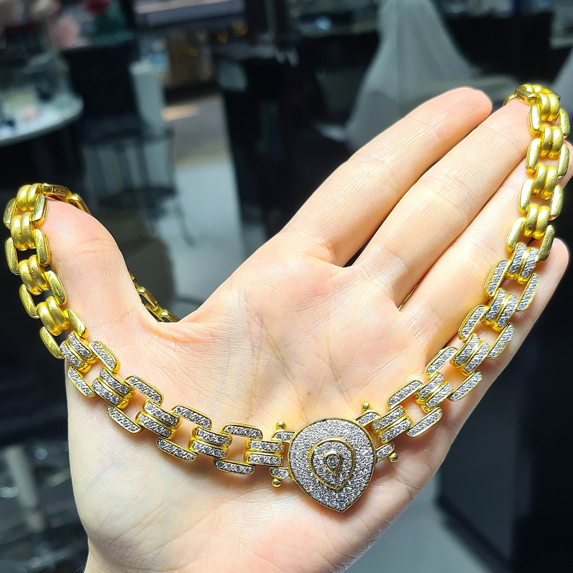 2.El Pırlanta 3,70 Karat Gerdanlık ALM1194