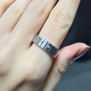 2.El Pırlanta 0,08 Karat Yüzük X007681