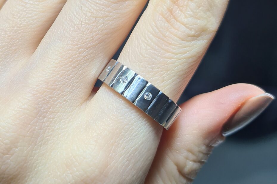 2.El Pırlanta 0,08 Karat Yüzük X007681