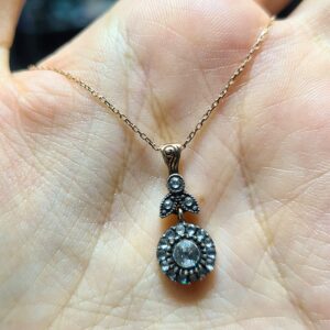 2.El Pırlanta 0,20 Karat Elmas Kolye X007648