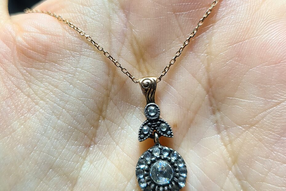 2.El Pırlanta 0,20 Karat Elmas Kolye X007648