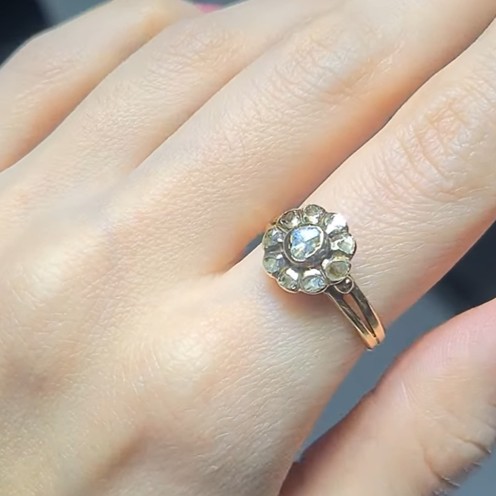 2.El Pırlanta 0,20 Karat Yüzük X007598