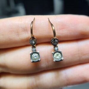 2.El Pırlanta 0,30 Karat Elmas Küpe X007669