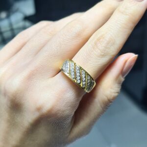 2.El Pırlanta 0,30 Karat Yüzük X007540