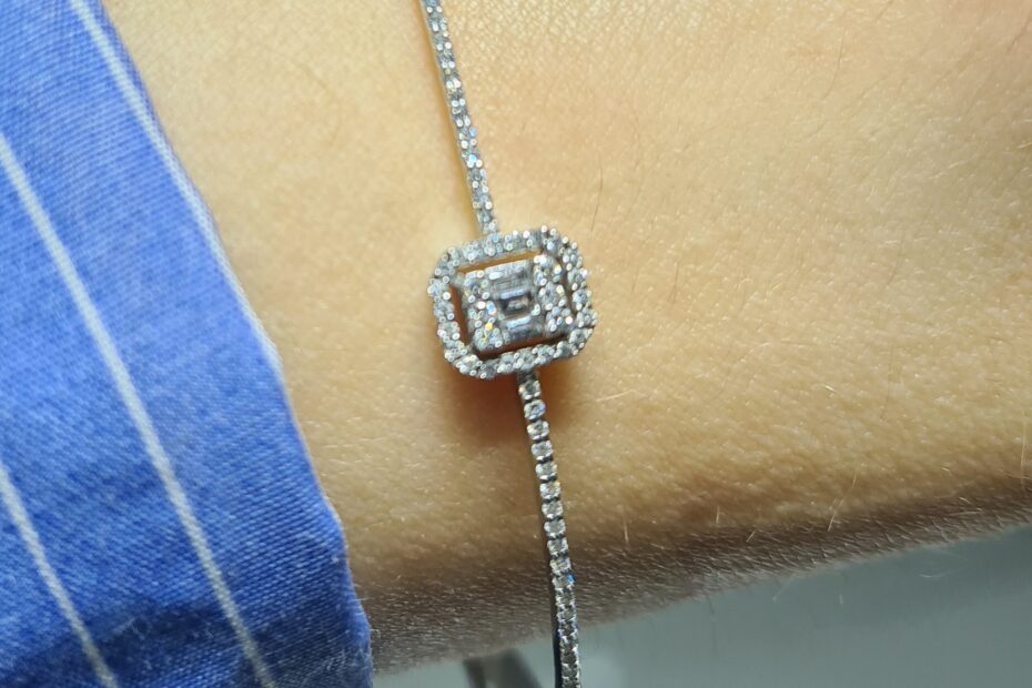 2.El Pırlanta 0,33 Karat Baget Bileklik X007665