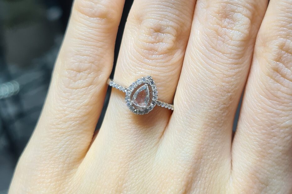 2.El Pırlanta 0,42 Karat Yüzük X007616