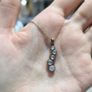 2.El Pırlanta 0,52 Karat Elmas Kolye KK00168