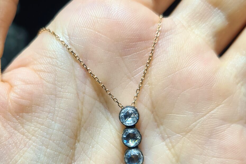 2.El Pırlanta 0,60 Karat Elmas Kolye KK00162