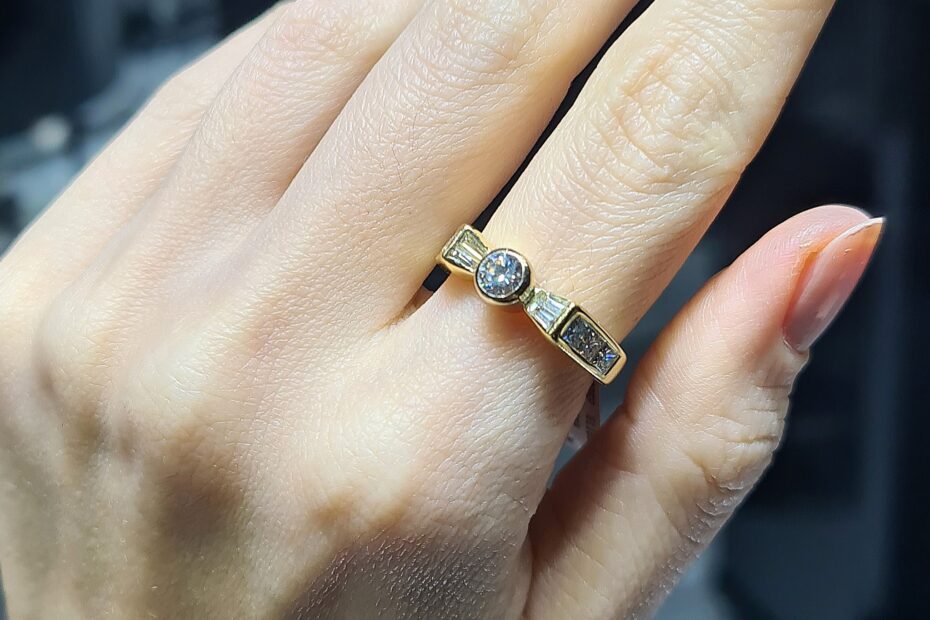 2.El Pırlanta 0,70 Karat Yüzük X007541