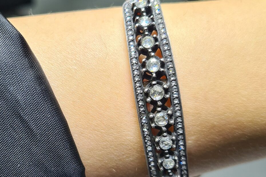 2.El Pırlanta 1,55 Karat Elmas Kelepçe Bileklik KK00148