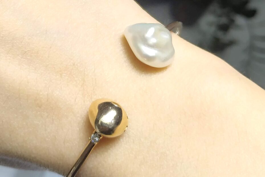 2.El Pırlanta 1,89 Karat İnci Bileklik X007091