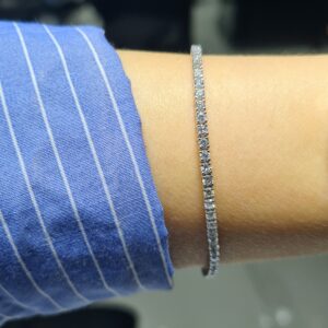 2.El Pırlanta 2,89 Karat Suyolu Bileklik & Küpe Set X007609