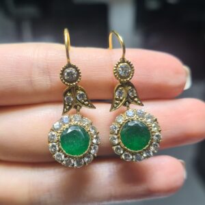 2.EL Pırlanta 0,90 Karat Küpe X007696