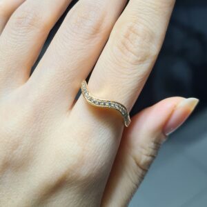 2.El Pırlanta 0,10 Karat Yüzük X007746