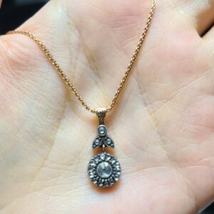 2.El Pırlanta 0,20 Karat Elmas Kolye X007648