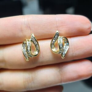 2.El Pırlanta 0,30 Karat Küpe X007788