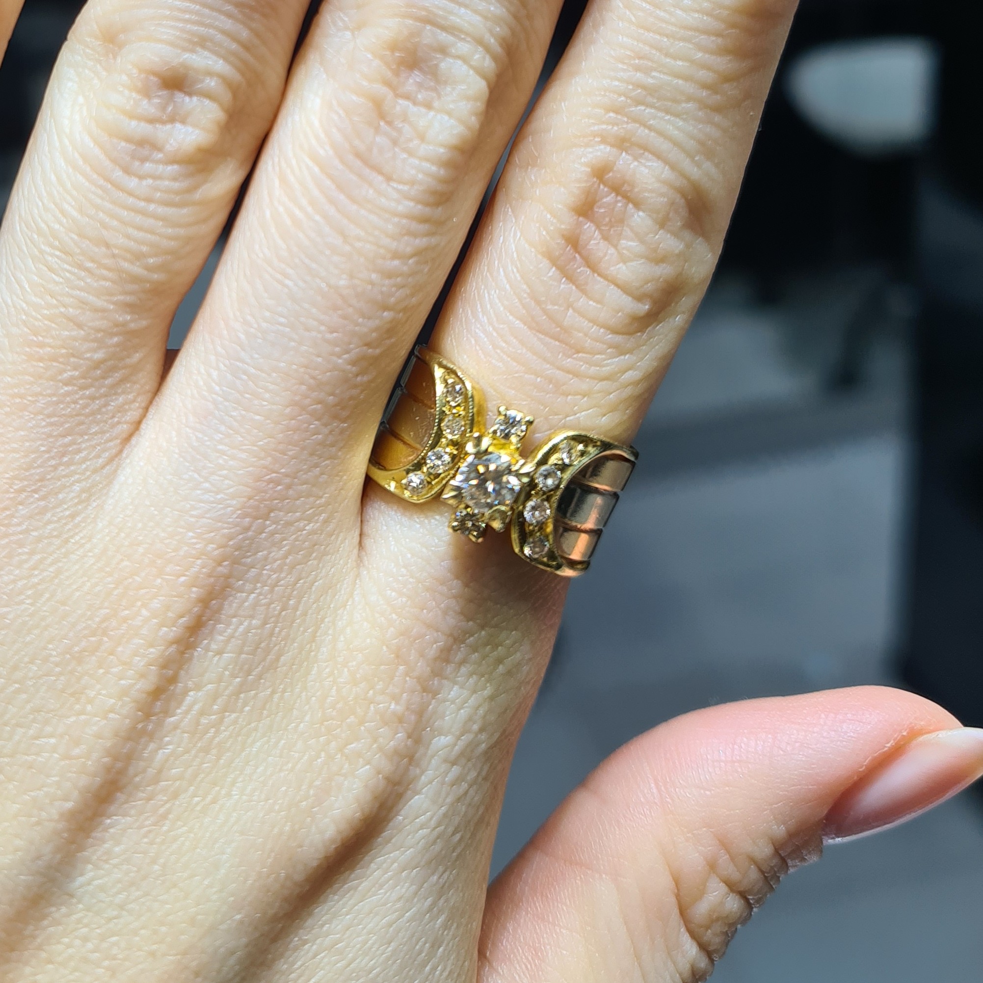 2.El Pırlanta 0,38 Karat Yüzük X007713