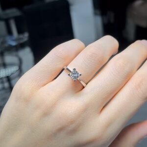 2.El Pırlanta 0,50 Karat Tektaş Yüzük X007797