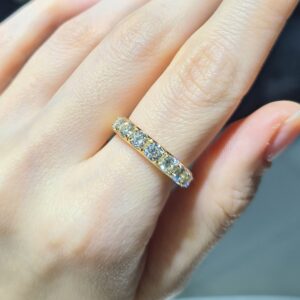 2.El Pırlanta 1,32 Karat Yarımtur Yüzük X007727