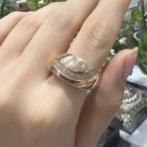 2.El Pırlanta 0,12 Karat Yüzük X008046