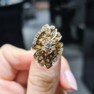 2.El Pırlanta 0,30 Karat Yüzük X008106