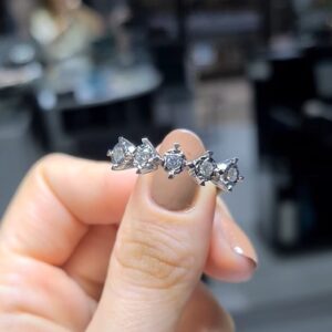 2.El Pırlanta 0,40 Karat Beştaş Yüzük X007995