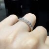 2.El Pırlanta 0,70 Karat Yarımtur Yüzük X007970-2