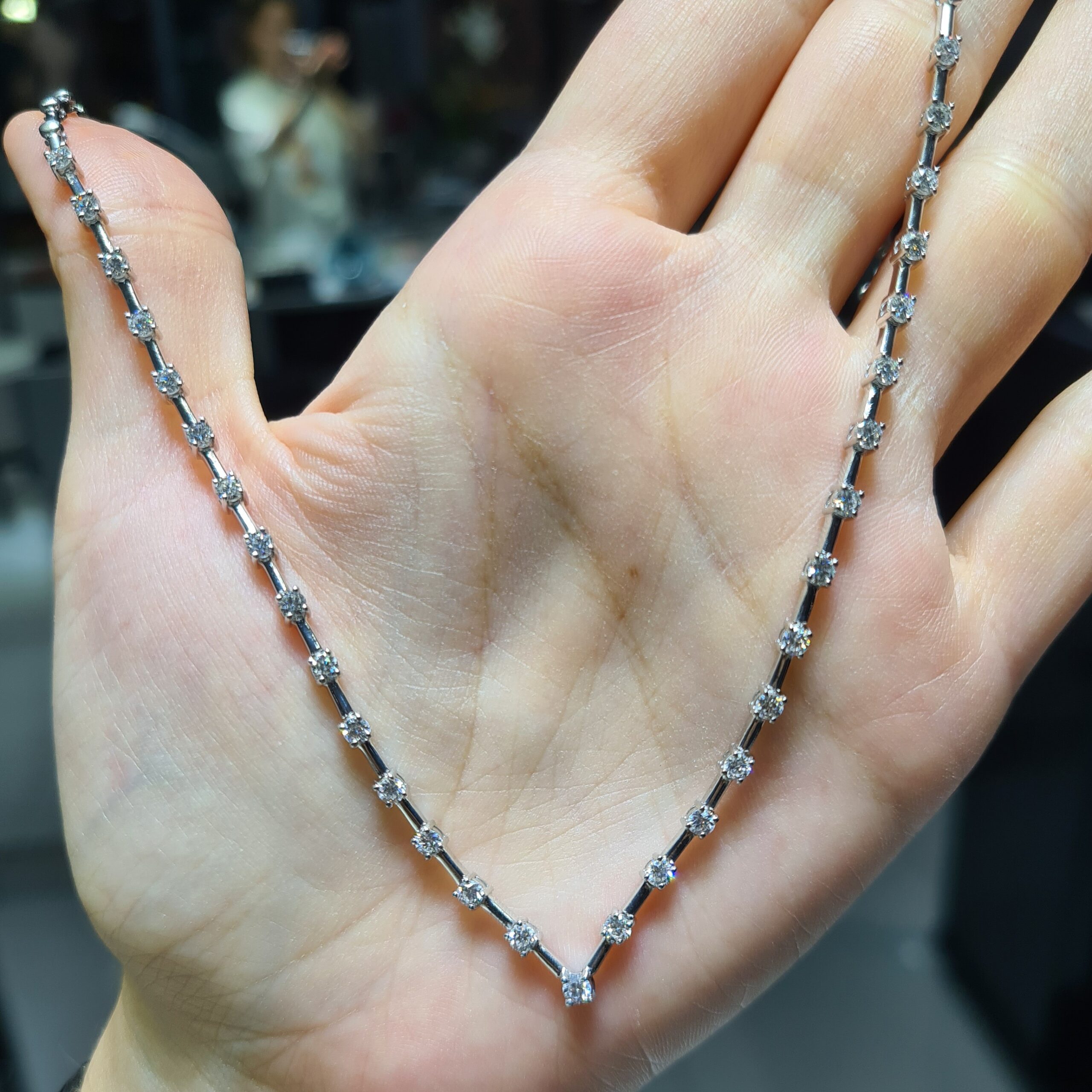 2.El Pırlanta 1,55 Karat Gerdanlık X008066